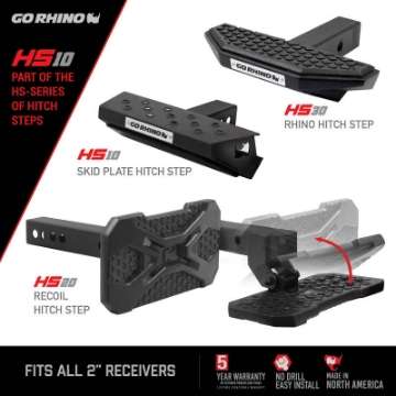 Picture of Go Rhino HS-10 Hitch Skid Step