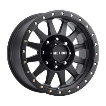 Picture of Method MR304 Double Standard 20x10 -18mm Offset 8x170 130-81mm CB Matte Black Wheel