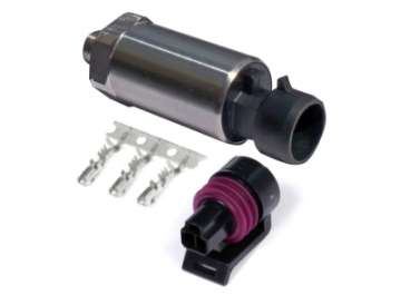 Picture of Haltech 150 PSI Motorsport SS Diaphragm Fuel-Oil-Wastegate 1-8 NPT Pressure Sensor Incl Plug-Pin