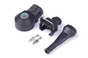 Picture of Haltech Genuine Bosch Knock Sensor 8mm 5-16in Mounting Bolt Incl Plug & Pins