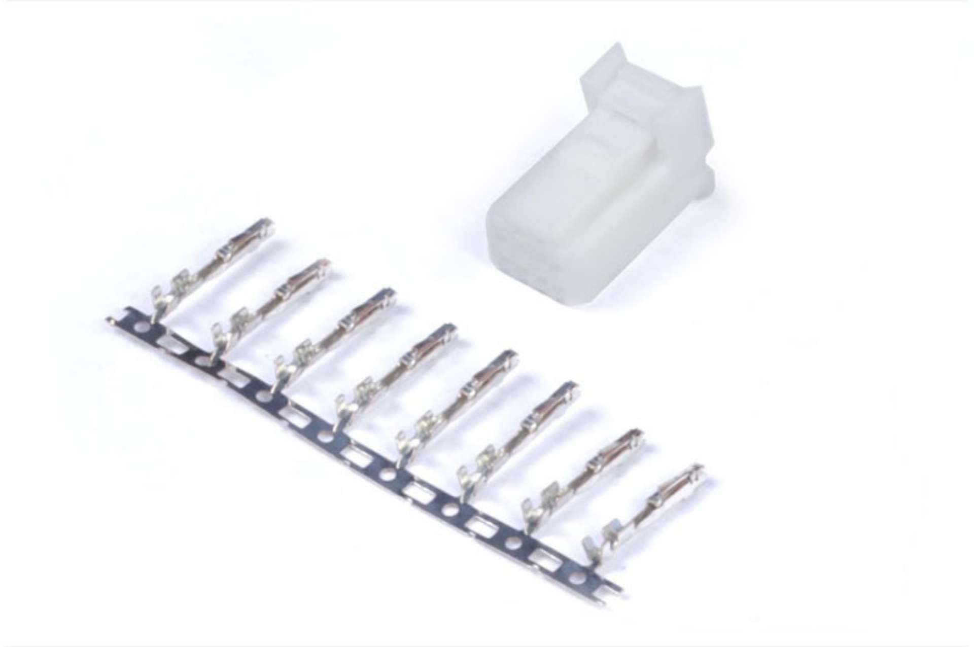 Picture of Haltech 8 Pin TYCO White Plug & Pins