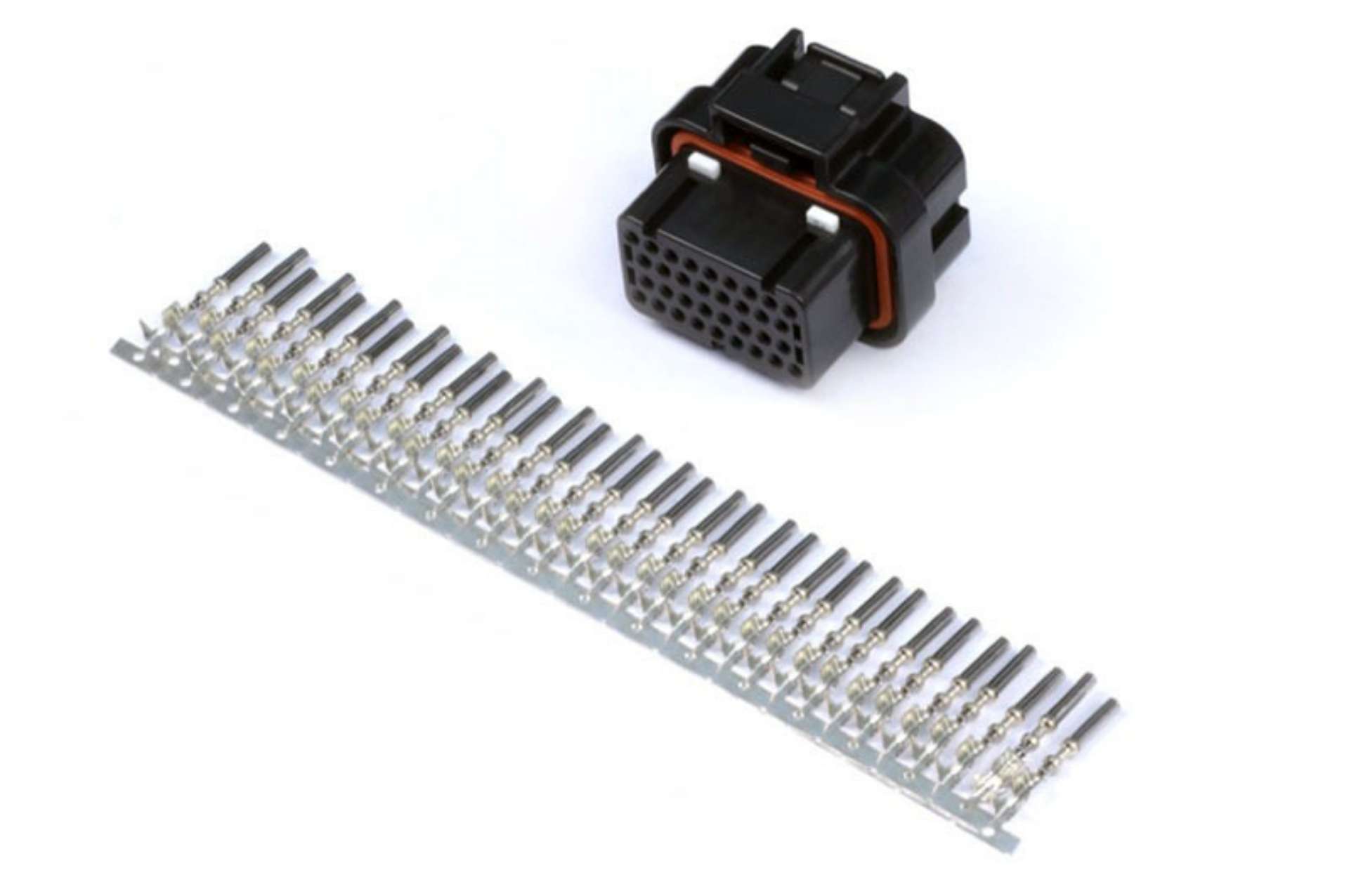 Picture of Haltech AMP 34 Pin 4 Row 3 Keyway Superseal Connector Plug & Pins