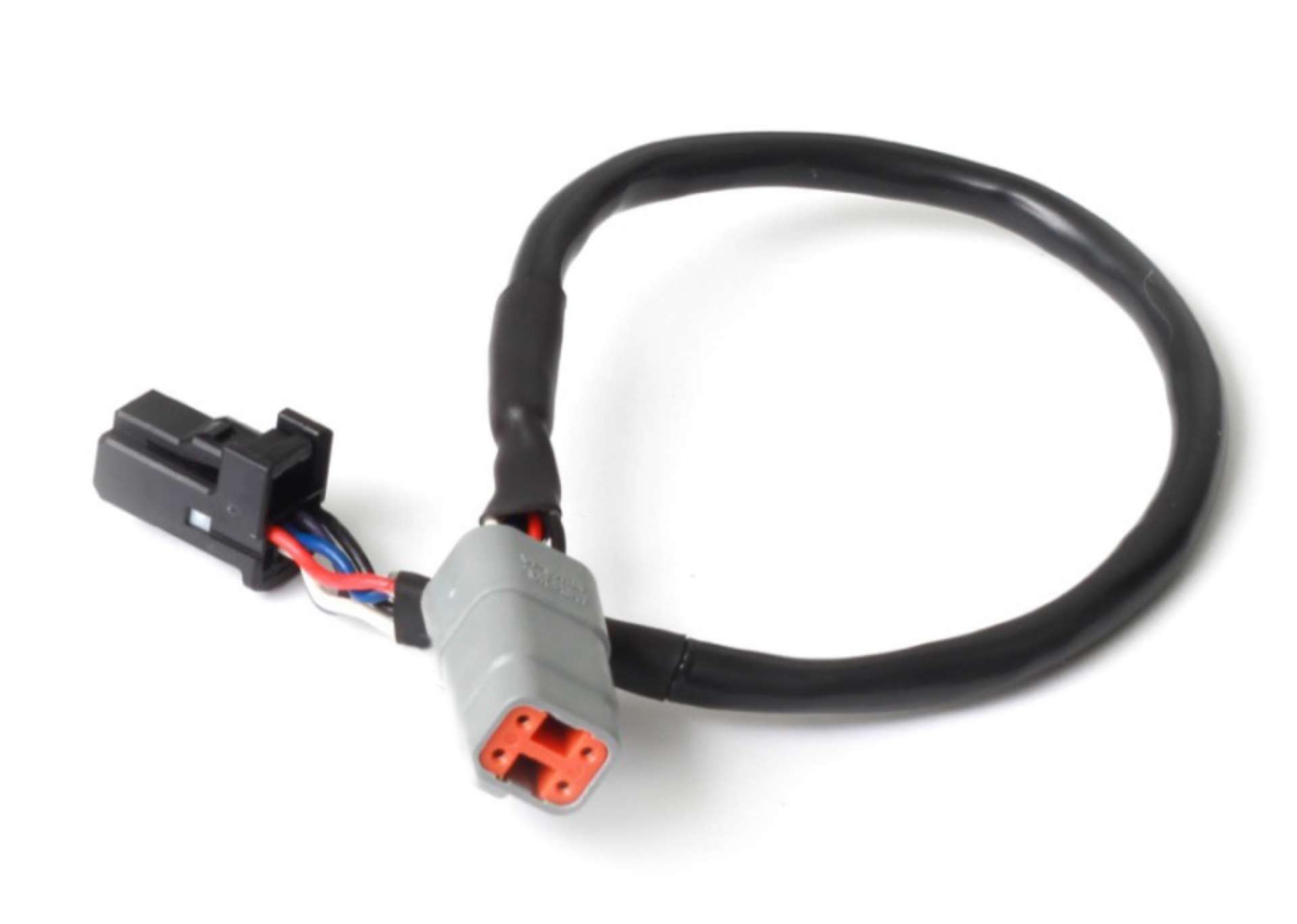 Picture of Haltech Elite CAN Cable DTM-4 to 8 Pin Black Tyco 150mm 6in