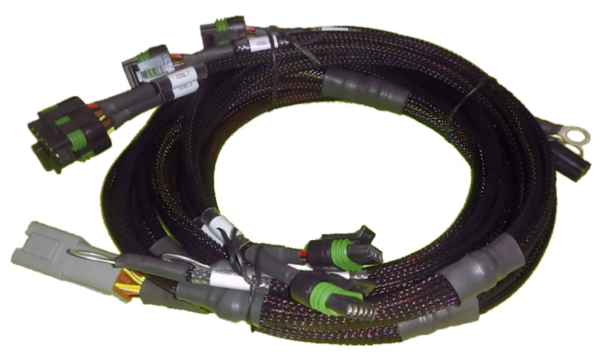 Picture of Haltech Big Block-Small Block Ford V8 8 Channel Individual High Output IGN-1A Inductive Coil Harness