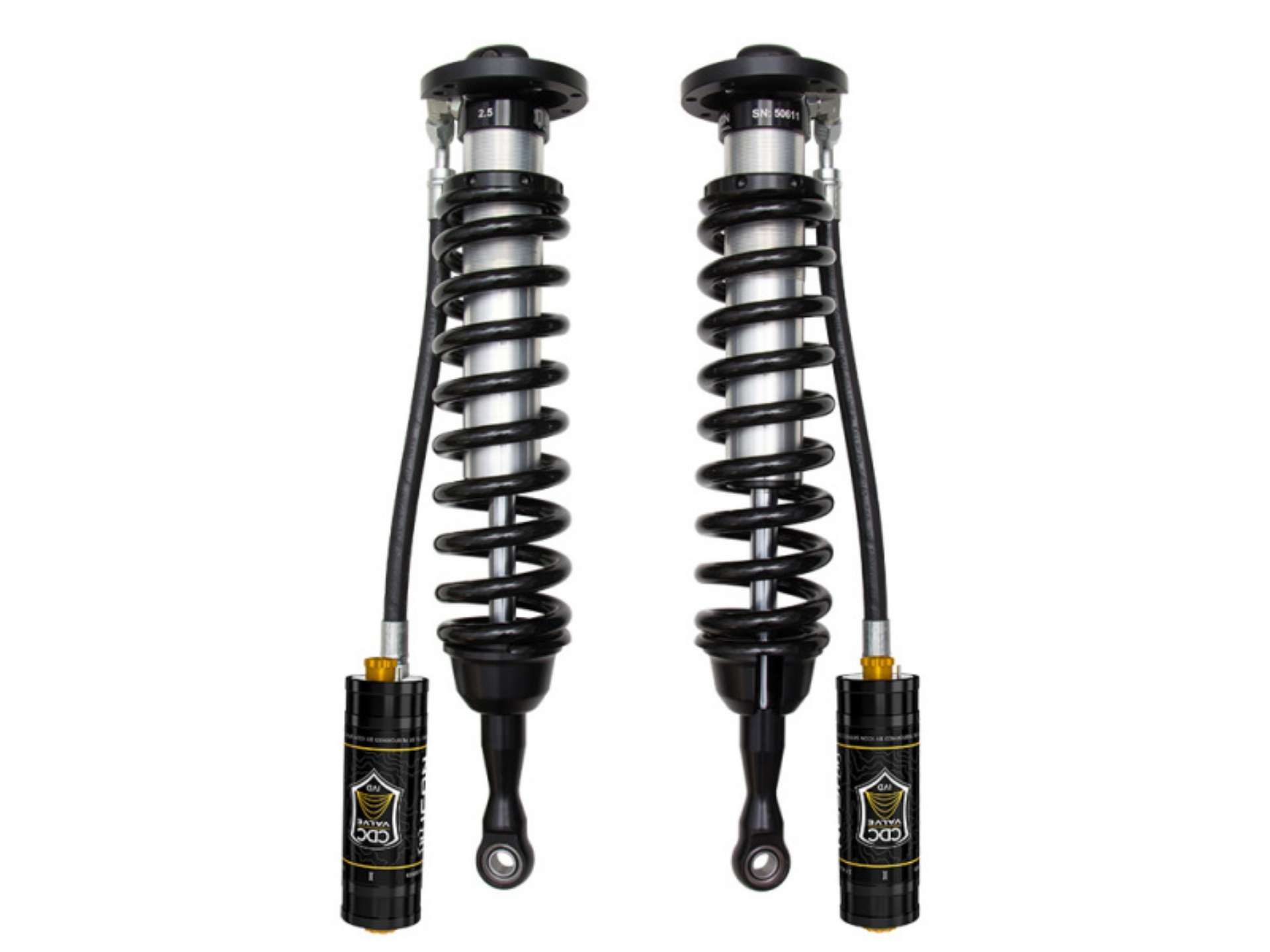 Picture of ICON 2007+ Toyota Tundra 2-5 Custom Shocks VS RR CDCV Coilover Kit w-Procomp 6in