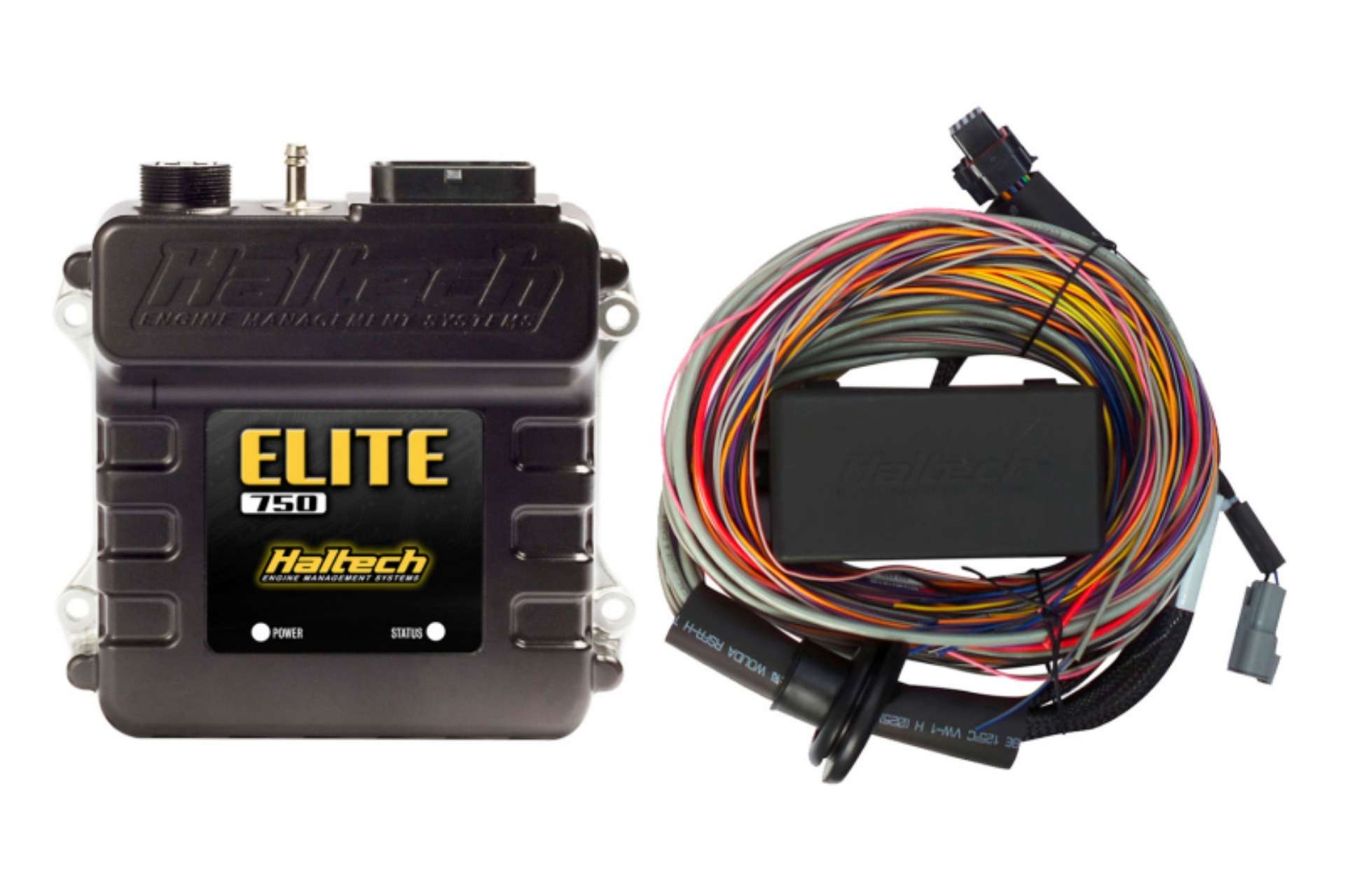 Picture of Haltech Elite 750 16ft Premium Universal Wire-In Harness ECU Kit