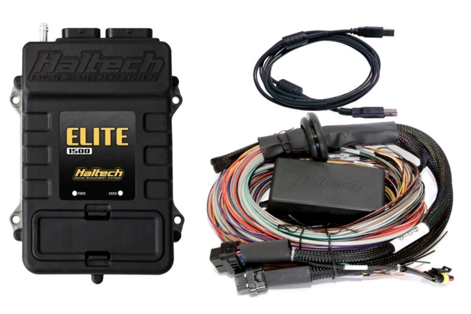 Picture of Haltech Elite 1500 Premium Universal Wire-In Harness ECU Kit