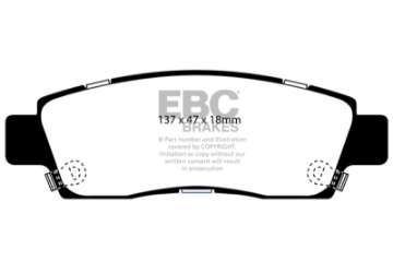 Picture of EBC 03-05 Buick Rainier 4-2L Bluestuff Rear Brake Pads