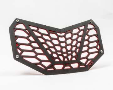 Picture of Agency Power 17-19 Can-Am Maverick X3 Premium Grill - Black & Red