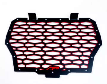 Picture of Agency Power 17-19 Polaris RZR XP Turbo Premium Grill - Red