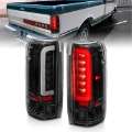 Picture of ANZO 1987-1996 Ford F-150 LED Taillights Black Housing Clear Lens Pair