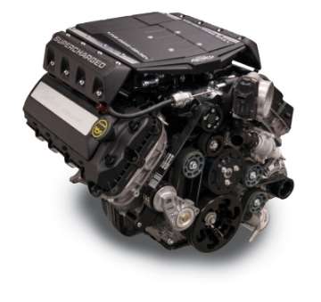 Picture of Edelbrock Crate Engine Supercharged Gen2 Coyote 5-0L w-8-Rib Belt Drive & Electronics R2650-DP3C