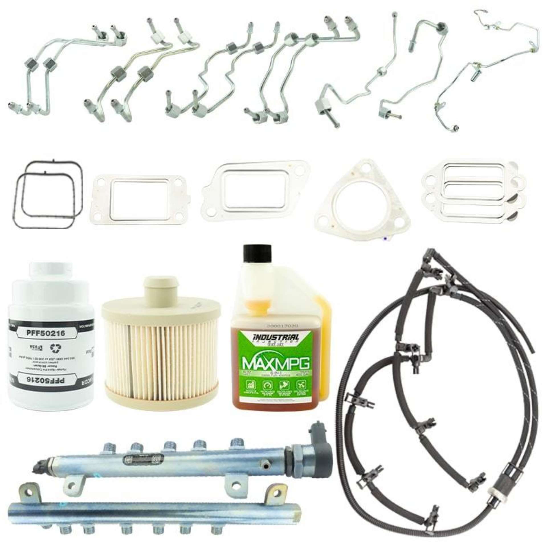 Picture of Industrial Injection 11-16 Duramax 6-6L LML Bosch Disaster Kit w- CP3 Conversion Kit w- CP3