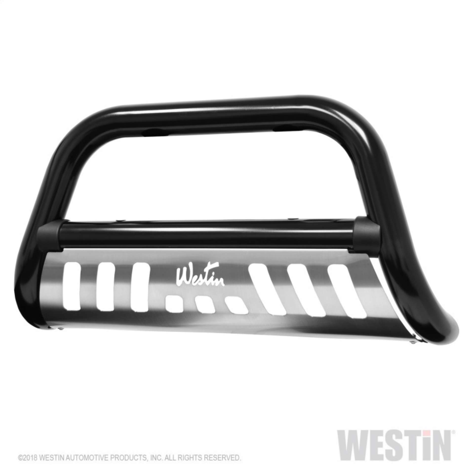 Picture of Westin 2019-2020 Chevrolet Silverado 1500  Excl- 2019 Silverado LD Ultimate Bull Bar - Black