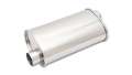 Picture of Vibrant StreetPower Oval Muffler 5in x 9in x 15in - 2-25in inlet-outlet Offset-Offset Same Side