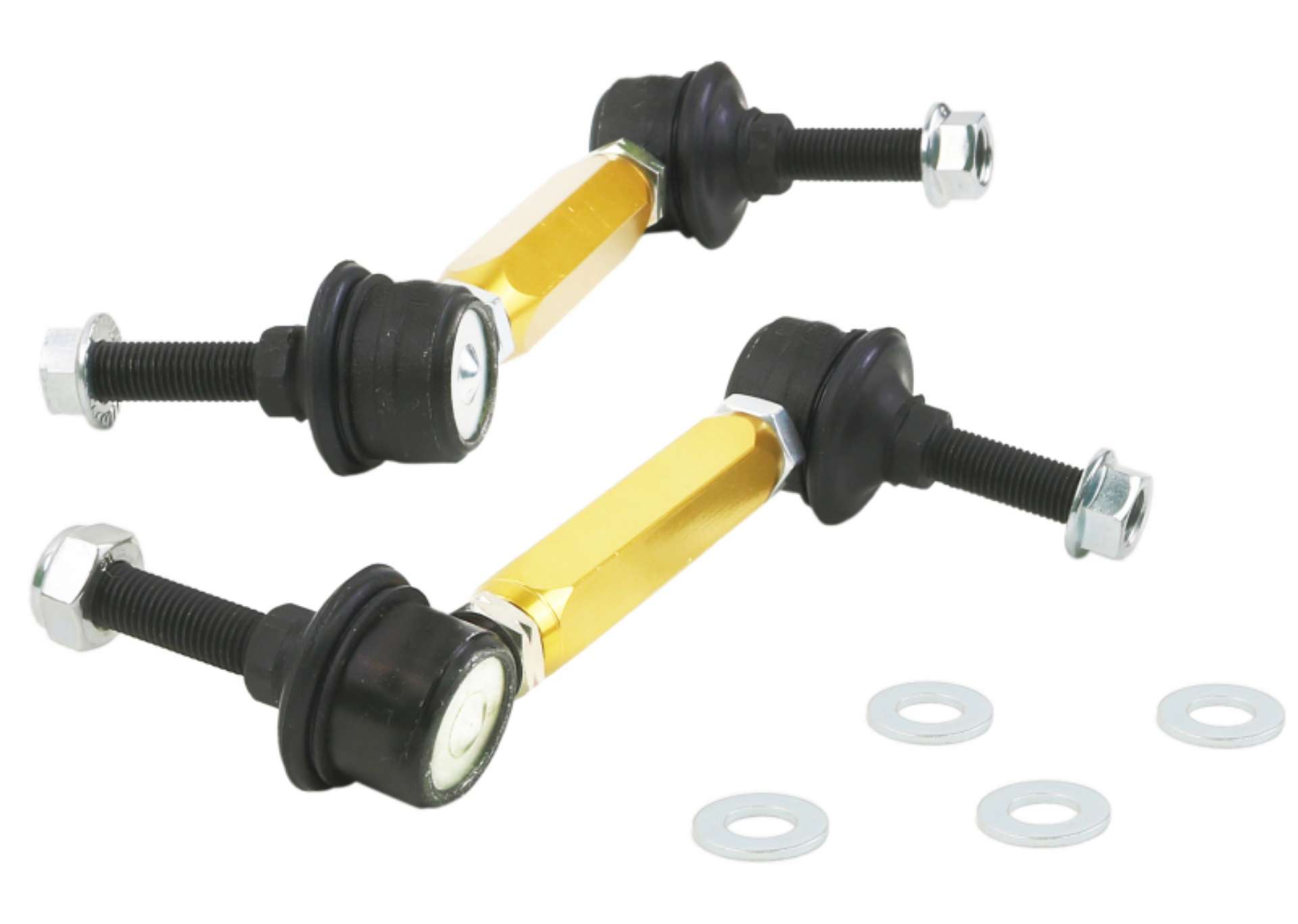 Picture of Whiteline Universal Sway Bar End Link Kit - 130-155mm Heavy Duty Adjustable - 10mm Ball Studs