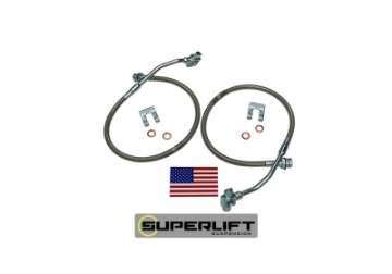 Picture of Superlift 79-86 GM Pickup-Blazer-Suburban w- 4-6in Lift Kit Pair Bullet Proof Brake Hoses