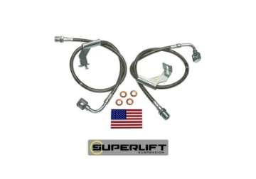 Picture of Superlift 1987 GM Pickup-87-91 Blazer-Suburban w- 4-6in Lift Kit Pair Bullet Proof Brake Hoses