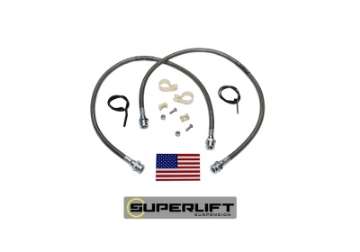 Picture of Superlift 79-96 Toyota Pickup-4Runner w- 3-7in Lift Kit Pair Bullet Proof Brake Hoses