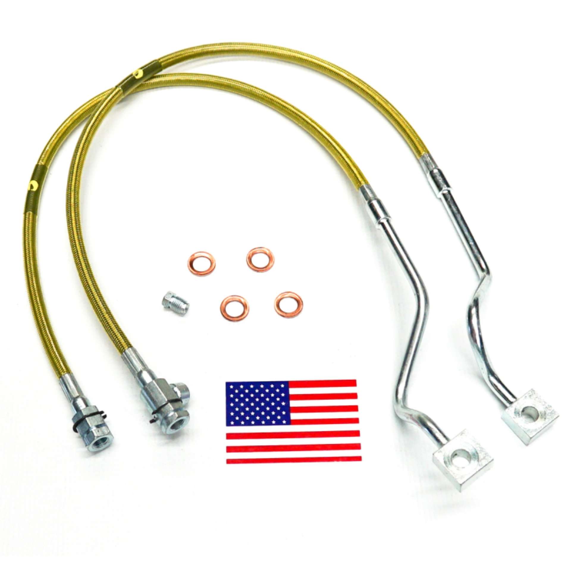 Picture of Superlift 99-04 Ford F-250-F-350 w- 4-8in Lift Kit Pair Bullet Proof Brake Hoses