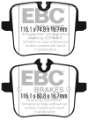 Picture of EBC 2018+ BMW M5 4-4TT F90 Redstuff Rear Brake Pads