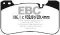 Picture of EBC 2018+ BMW M5 4-4TT F90 Redstuff Front Brake Pads