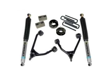 Picture of Superlift 14-18 Chevy Silv 1500 2WD 3-5in Lift Kit w- Alum-Steel Control Arms & Bilstein Rear Shocks