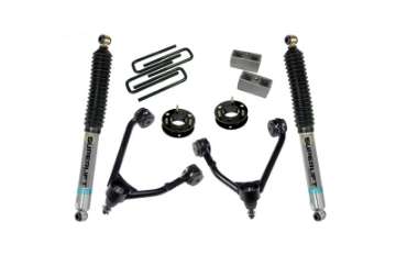 Picture of Superlift 07-16 Chevy Silv 1500 2WD 3-5in Lift Kit w- Cast Steel Control Arms & Bilstein Rear Shocks