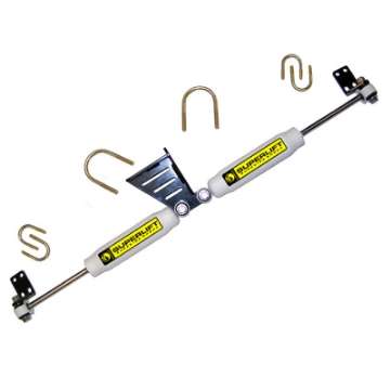 Picture of Superlift 07-18 Jeep Wrangler JK High Clearance Dual Steering Stabilizer Kit - SR Hydraulic