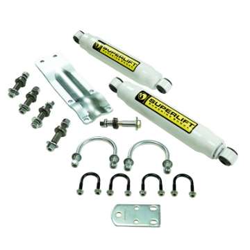 Picture of Superlift 73-91 GM 1-2 and 3-4 Ton 4WD Vehicles Solid Axle Dual Steering Stabilizer Kit