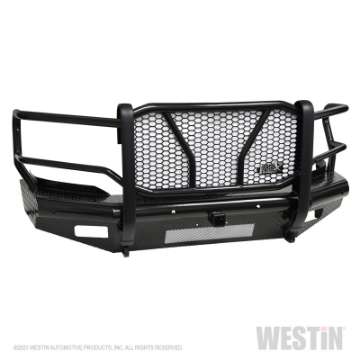 Picture of Westin 19-21 Ram 2500-3500 HDX Bandit Front Bumper - Black