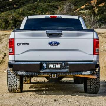 Picture of Westin 15-20 Ford F-150 HDX Bandit Rear Bumper - Black