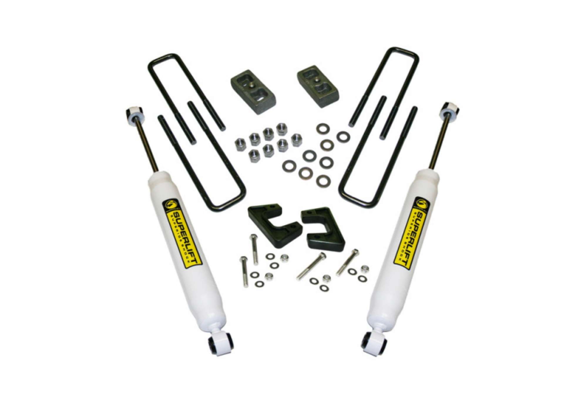 Picture of Superlift 07-13 Chevy Silv-GMC Sierra 1500 4WD 2in Lift Kit w- Rear Superlift Shocks