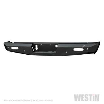 Picture of Westin 14-18 Chevy Silverado 1500 Pro-Series Rear Bumper - Textured Black