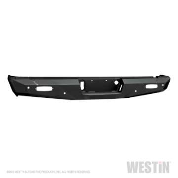 Picture of Westin 14-18 Chevy Silverado 1500 Pro-Series Rear Bumper - Textured Black