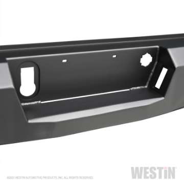 Picture of Westin 14-18 Chevy Silverado 1500 Pro-Series Rear Bumper - Textured Black