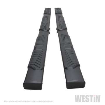 Picture of Westin 19-20 Ram 2500-3500 Crew Cab 6-5ft Bed R5 M-Series W2W Nerf Step Bars - Textured Black