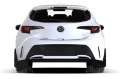 Picture of Rally Armor 18-24 Toyota Corolla Hatchback Red UR Mud Flap w-White Logo