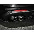 Picture of Akrapovic 2017+ Alfa Romeo Stelvio Quadrifoglio Slip-On Line Titanium w-Titanium-Carbon Fiber Tips