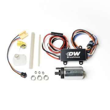 Picture of DeatschWerks DW440 440lph Brushless Fuel Pump w- PWM Controller & Install Kit 11-14 Ford Mustang GT