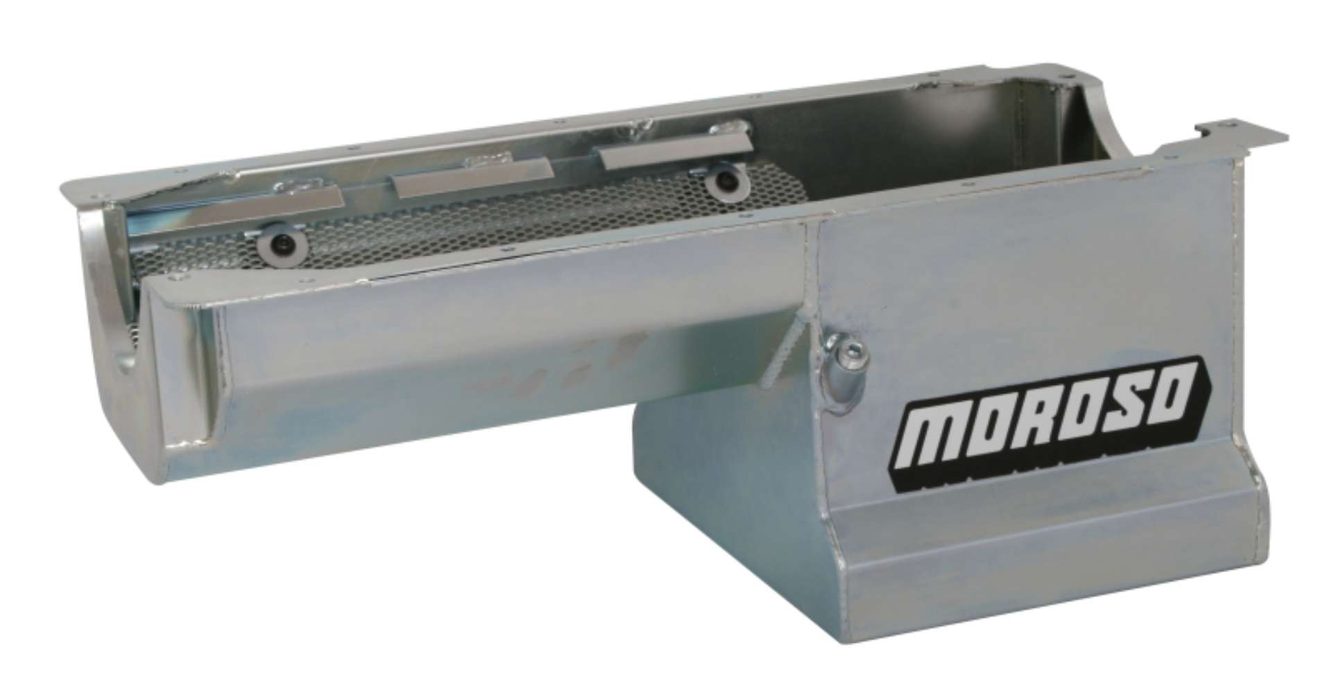 Picture of Moroso Dart-Rocket Small Block May Require Cross-Member Mod Wet Sump 7qt 8-25in Steel Oil Pan