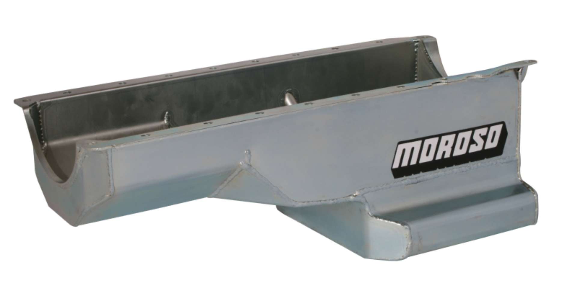 Picture of Moroso Chevrolet Big Block Gen 5-6-GM A Body Kicked Out Wet Sump 6qt 8in Steel Oil Pan