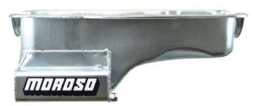 Picture of Moroso Ford 351W w-Front Sump Kicked Out Wet Sump 7qt 8in Steel Oil Pan