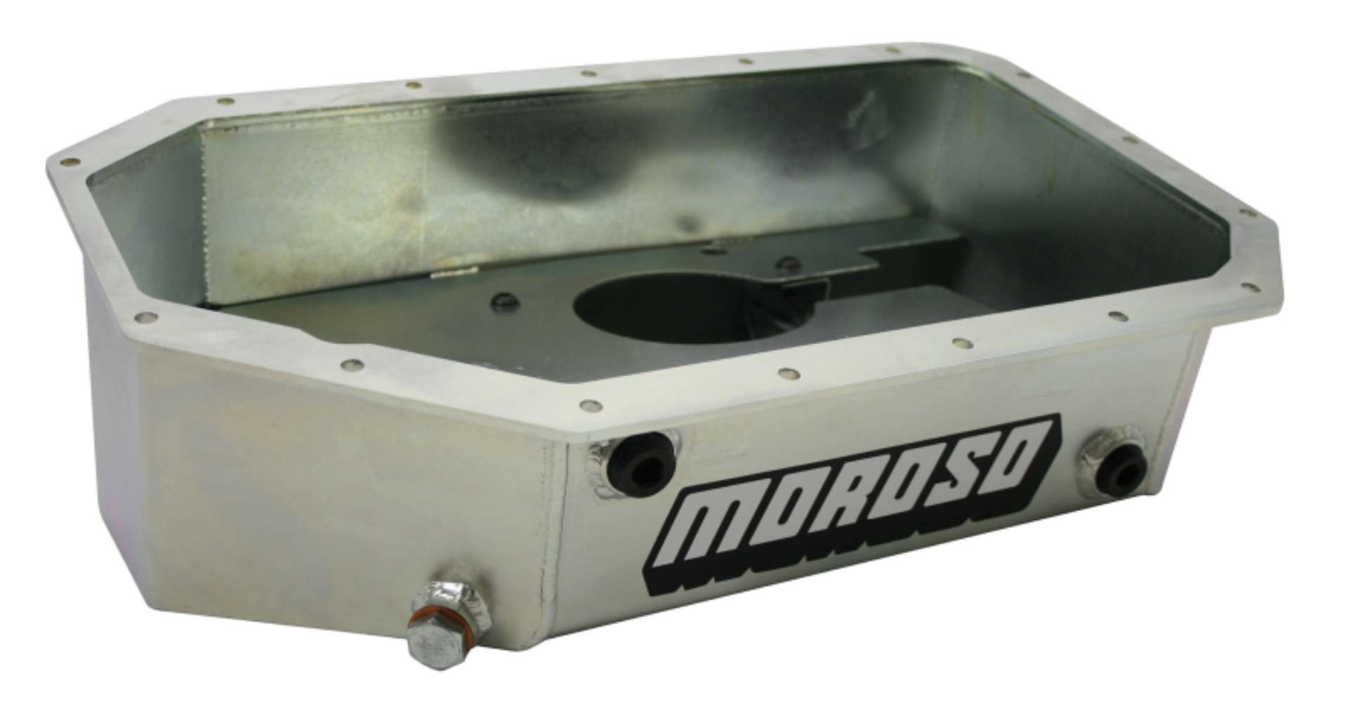 Picture of Moroso Acura-Honda K Series Swap Road Race Baffled Extra Capacity 5-5in Steel Oil Pan