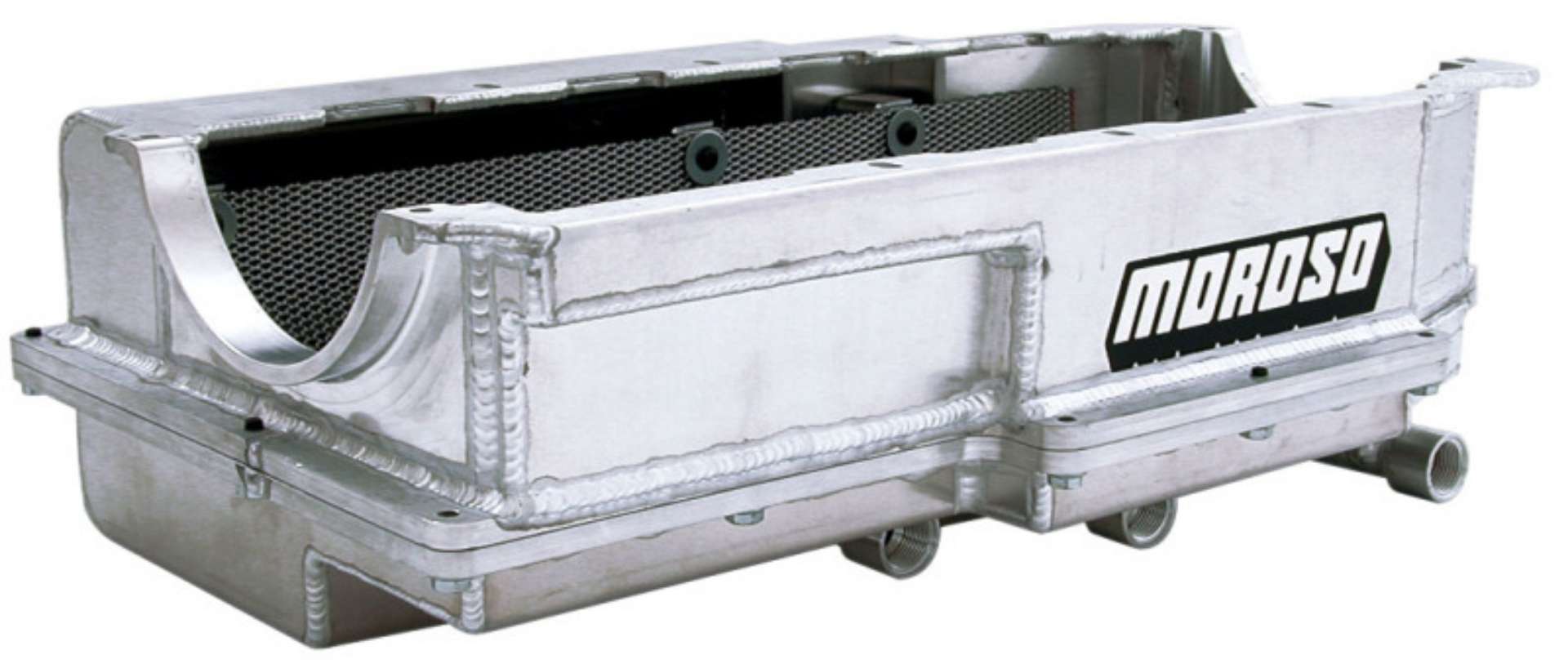 Picture of Moroso Donovan 700-DRC2-Merlin Big Block w-Three Pick Ups & 2 Piece Seal Dry Sump Aluminum Oil Pan