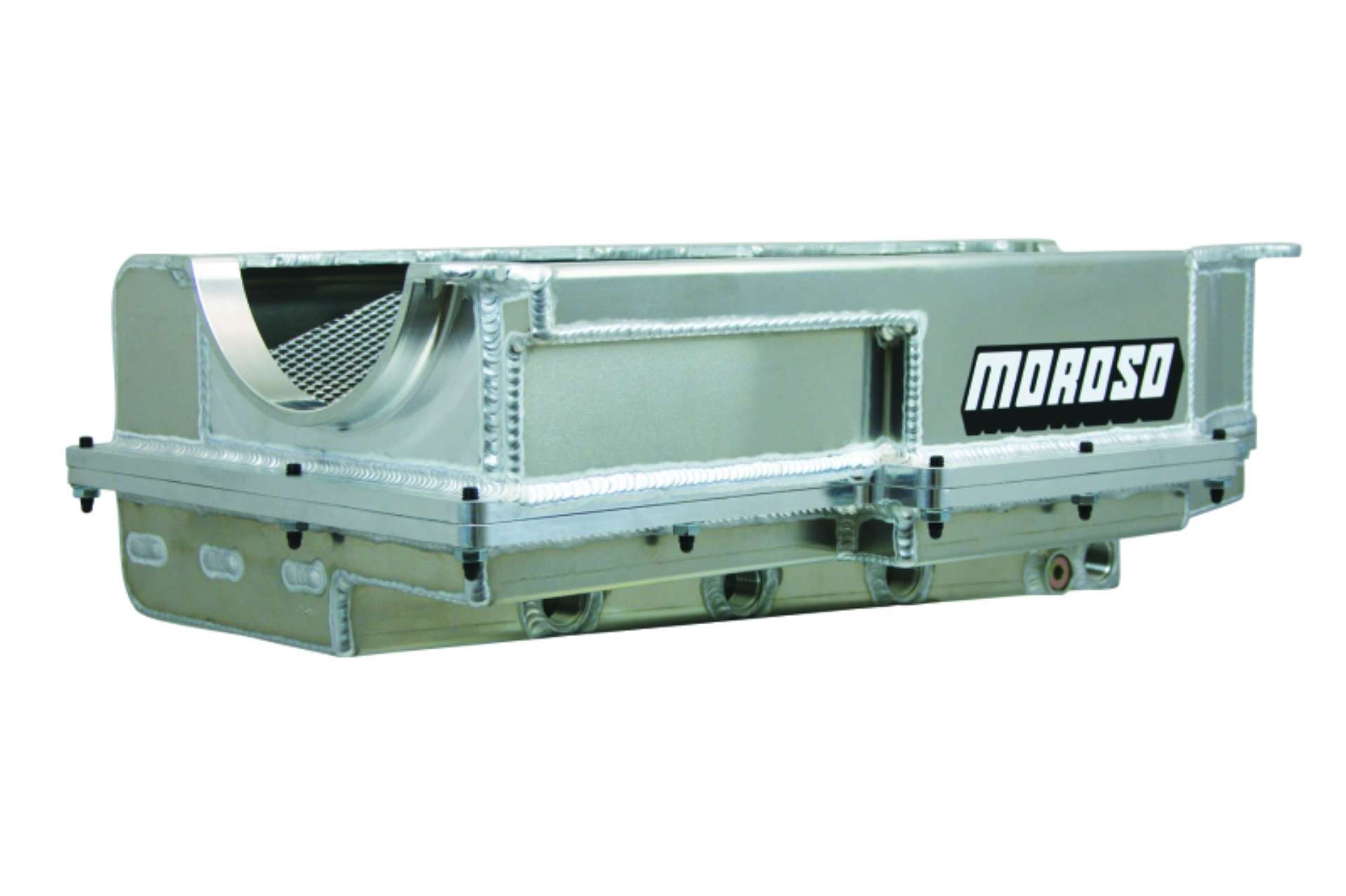 Picture of Moroso Donovan 700-DRC2-Merlin Big Block w-Four Pick Ups & 2 Piece Seal Dry Sump Aluminum Oil Pan