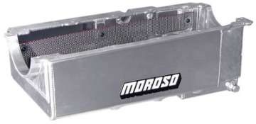 Picture of Moroso Chevrolet Big Block Mark IV w-No Cross Member Kicked Out Wet Sump 6-7qt 8in Alum Oil Pan