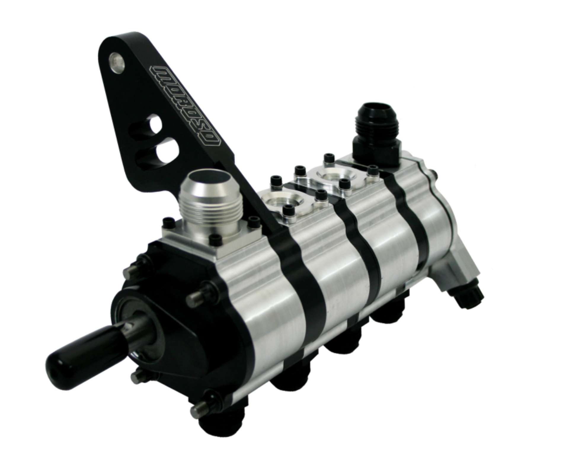 Picture of Moroso T3 Series Dragster 4 Stage Dry Sump Oil Pump - Tri-Lobe - Left Side - 1-200 Pressure