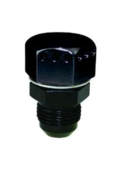 Picture of Moroso Poitive Seal Vented Fitting -10An Male - Aluminum - Single