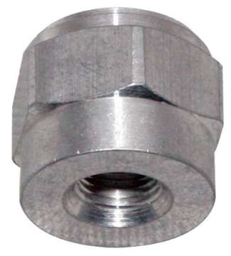 Picture of Moroso 1-8in NPT Female Weld-On Bung - Aluminum - Single